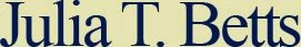 Julia T. Betts Solicitors logo